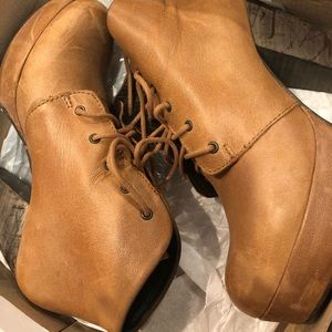 Lace up booties